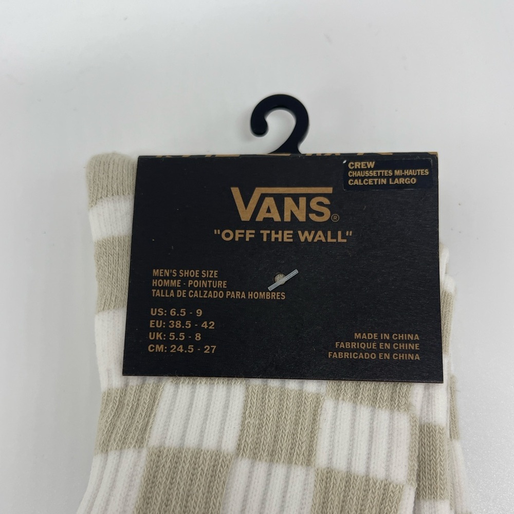VANS "Off The Wall" Crew socks Checkerboard 
New  Vans socks (1 pair) - Picture 3 of 16